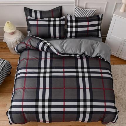 91家纺网 家纺一手货源 找家纺 （总1）乐居坊 2020新款简约小清新芦荟棉四件套