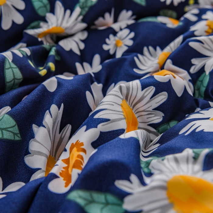 91家纺网 家纺一手货源 找家纺 乐居坊 2020新款简约小清新芦荟棉四件套 巴黎春天