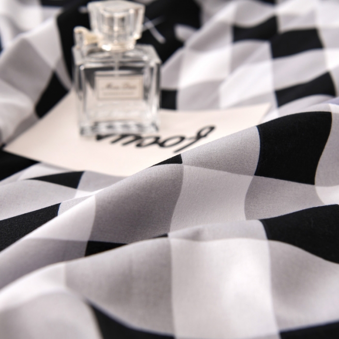 91家纺网 家纺一手货源 找家纺 乐居坊 2020新款简约小清新芦荟棉四件套 暴族达人