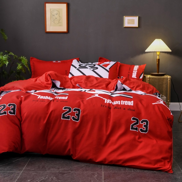 91家纺网 家纺一手货源 找家纺 乐居坊 2020新款简约小清新芦荟棉四件套 潮人之家