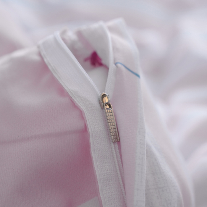 91家纺网 家纺一手货源 找家纺 乐居坊 2020新款简约小清新芦荟棉四件套 车厘子