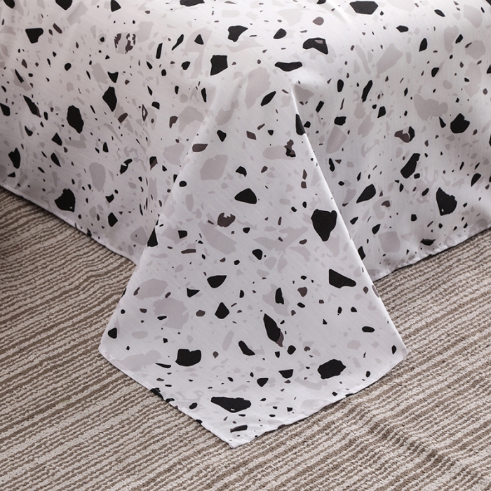 91家纺网 家纺一手货源 找家纺 乐居坊 2020新款简约小清新芦荟棉四件套 都市恋人粉