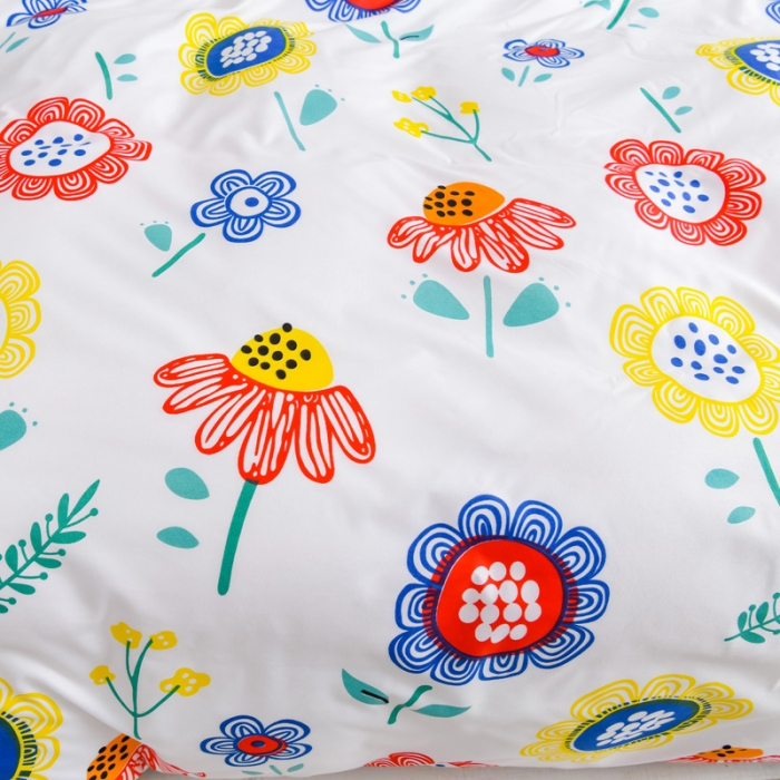 91家纺网 家纺一手货源 找家纺 乐居坊 2020新款简约小清新芦荟棉四件套 梵高印象