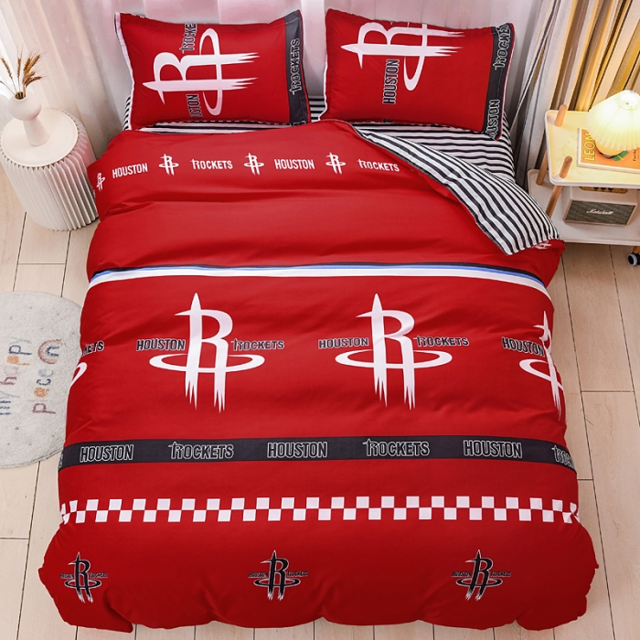 91家纺网 家纺一手货源 找家纺 乐居坊 2020新款简约小清新芦荟棉四件套 红色记忆