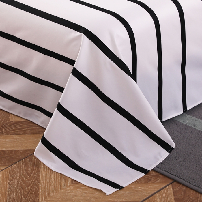 91家纺网 家纺一手货源 找家纺 乐居坊 2020新款简约小清新芦荟棉四件套 寐色