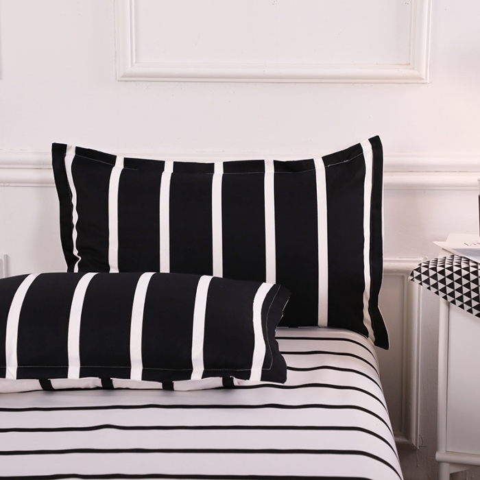 91家纺网 家纺一手货源 找家纺 乐居坊 2020新款简约小清新芦荟棉四件套 寐色