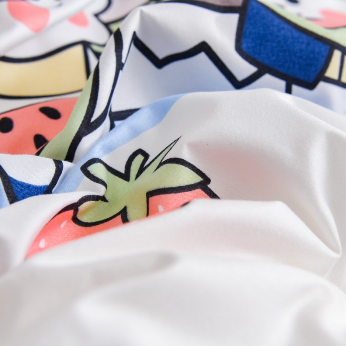 91家纺网 家纺一手货源 找家纺 乐居坊 2020新款简约小清新芦荟棉四件套 森林派对