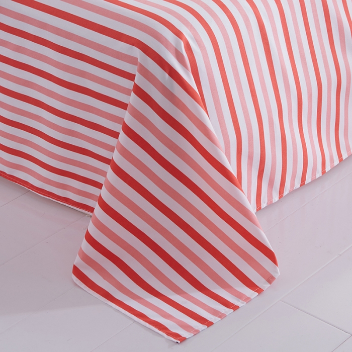 91家纺网 家纺一手货源 找家纺 乐居坊 2020新款简约小清新芦荟棉四件套 少女梦