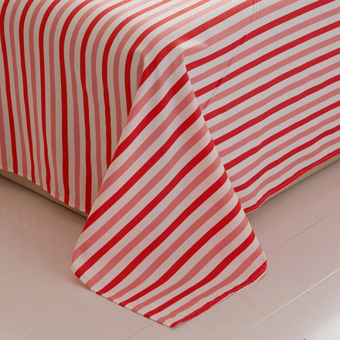 91家纺网 家纺一手货源 找家纺 乐居坊 2020新款简约小清新芦荟棉四件套 少女梦