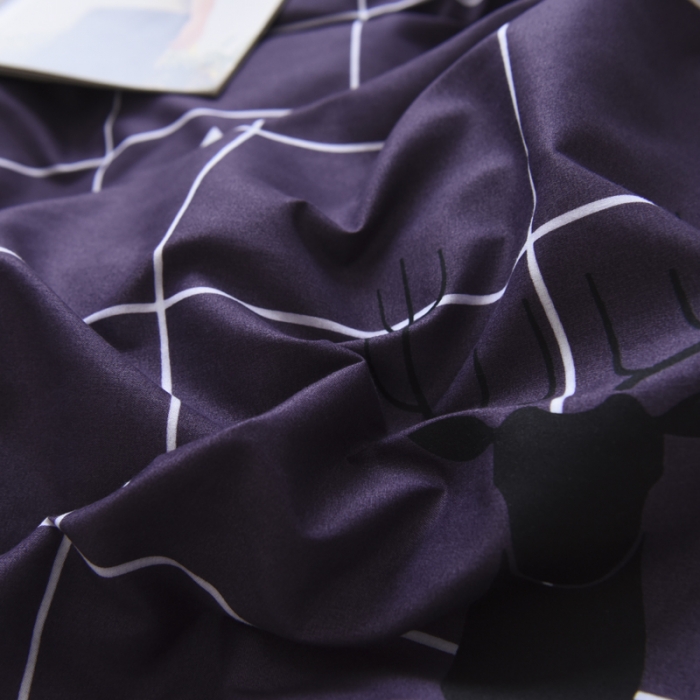 91家纺网 家纺一手货源 找家纺 乐居坊 2020新款简约小清新芦荟棉四件套 时尚人生