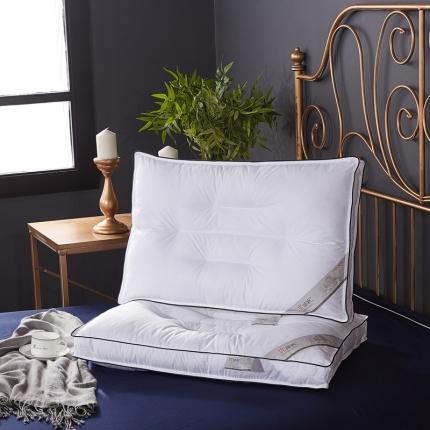 91家纺网 家纺一手货源 找家纺 （总）萌番宝 全棉优睡眠立体羽丝绒枕48x74cm/只