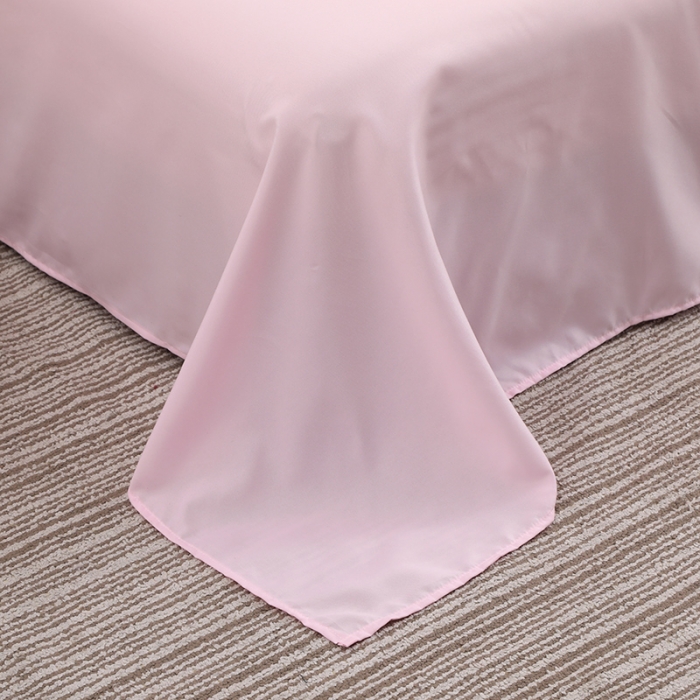 91家纺网 家纺一手货源 找家纺 乐居坊 2020新款简约小清新芦荟棉四件套 印象空间