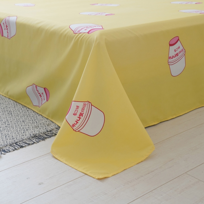 91家纺网 家纺一手货源 找家纺 乐居坊 2020新款简约小清新芦荟棉四件套 优乐多