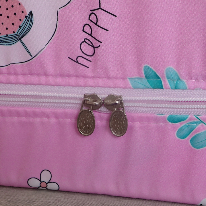 91家纺网 家纺一手货源 找家纺 迪凡保罗 新款5836-1遮光帘坐床烤漆支架蚊帐 小清新