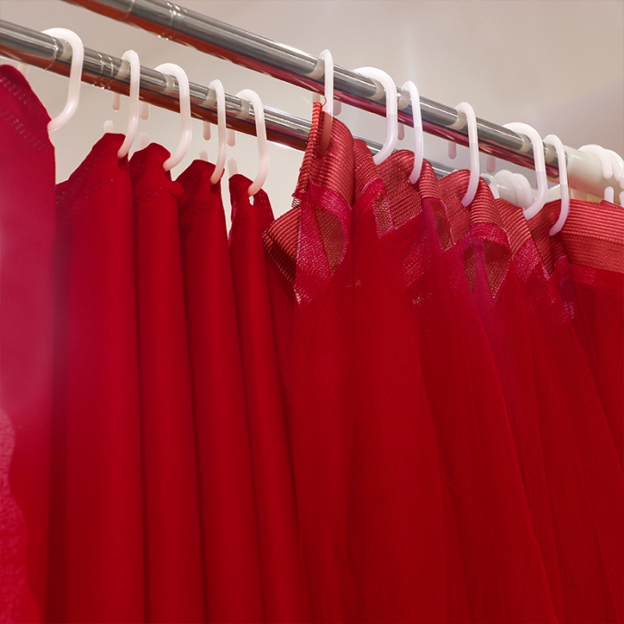 91家纺网 家纺一手货源 找家纺 艾晶美家纺 2021新款四季款豪华双杆双层蚊帐床幔 百年好合