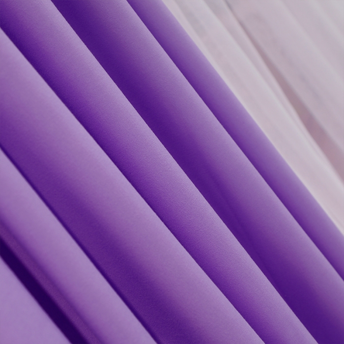 91家纺网 家纺一手货源 找家纺 艾晶美家纺 2021新款四季款豪华双杆双层蚊帐床幔 贵气紫