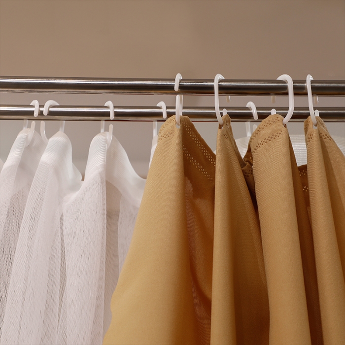 91家纺网 家纺一手货源 找家纺 艾晶美家纺 2021新款四季款豪华双杆双层蚊帐床幔 落日卡其