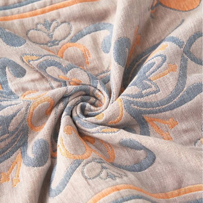 91家纺网 家纺一手货源 找家纺 朴尔四层全棉纱布一对儿童枕巾毛巾欧式枕芯盖巾 皇室贵族-浅咖