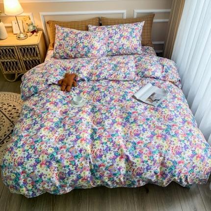 91家纺网 家纺一手货源 找家纺 （总）感遇家纺2020新款全棉亲肤印花四件套三件套-缘冬系列