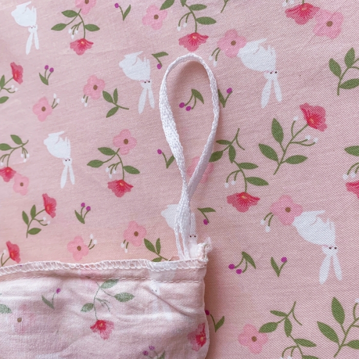 91家纺网 家纺一手货源 找家纺 感遇家纺 2020新款全棉亲肤印花四件套三件套-缘冬系列 花间小兔