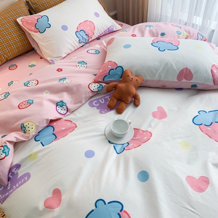 91家纺网 家纺一手货源 找家纺 （总）感遇 2020新款全棉亲肤印花缘冬系列单被套