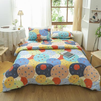 感遇家纺 2021年春夏新品全棉四件套纯棉三件套 写意人生