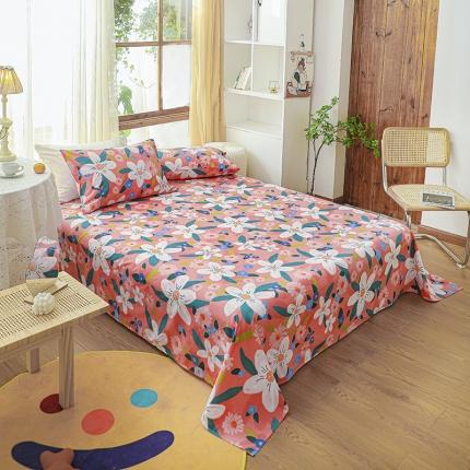 91家纺网 家纺一手货源 找家纺 （总）感遇 2021年春夏新品全棉单床单