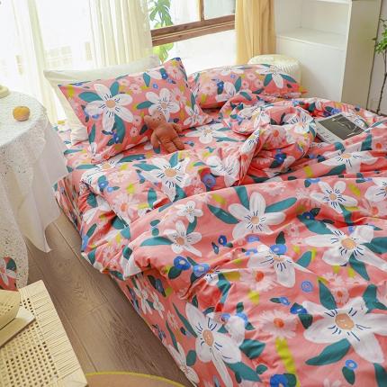 91家纺网 家纺一手货源 找家纺 （总）感遇 2021年春夏新品全棉纯棉单被套