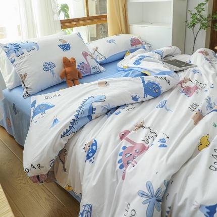 91家纺网 家纺一手货源 找家纺 感遇 2021年春夏新品全棉纯棉单被套 小阿龙