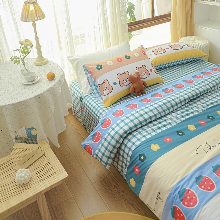 91家纺网 家纺一手货源 找家纺 （总）感遇 2021年春夏新品全棉纯棉单被套