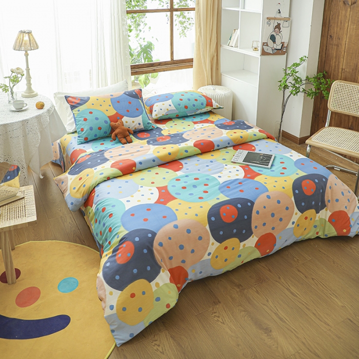 91家纺网 家纺一手货源 找家纺 感遇 2021年春夏新品全棉纯棉单被套 写意人生