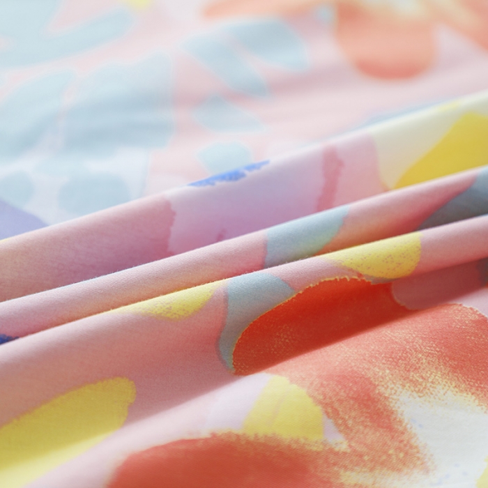 91家纺网 家纺一手货源 找家纺 感遇 2021年春夏新品全棉单枕套 水墨花