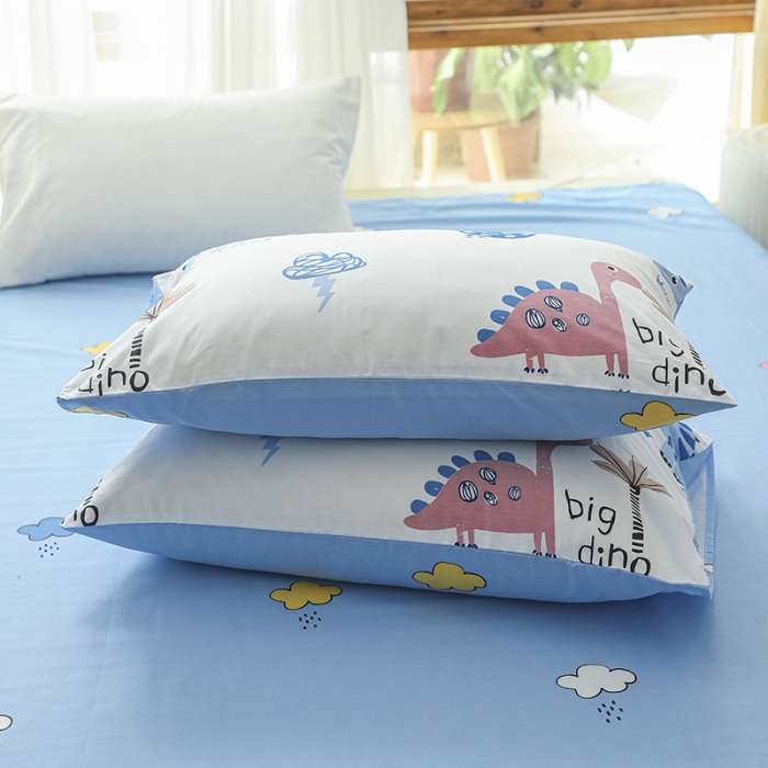 91家纺网 家纺一手货源 找家纺 感遇 2021年春夏新品全棉单枕套 小阿龙