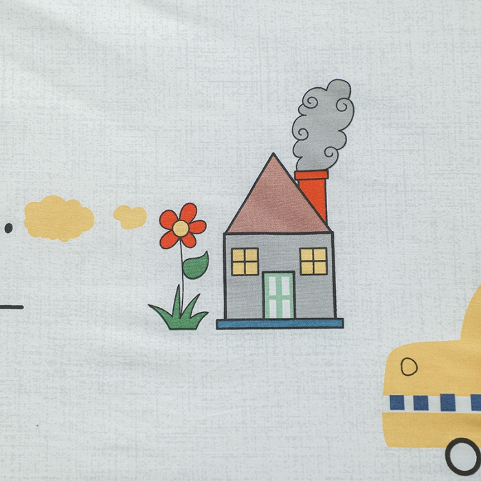 91家纺网 家纺一手货源 找家纺 感遇 2021年春夏新品全棉单枕套 小汽车