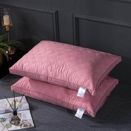 91家纺网 家纺一手货源 找家纺 （总）萌番宝 2021新款全棉立体绗缝低中高羽丝绒枕芯