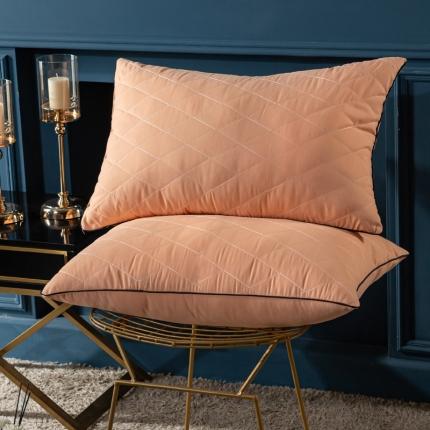 91家纺网 家纺一手货源 找家纺 萌番宝 2021新款磨毛绗绣枕芯 玉色