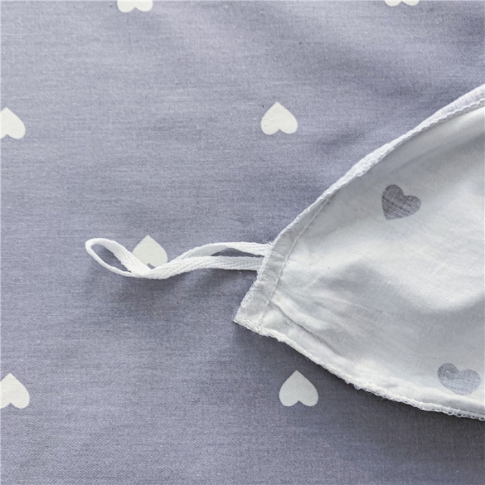 91家纺网 家纺一手货源 找家纺 感遇 2021新款春夏新品全棉四件套纯棉三件套 小情调-灰