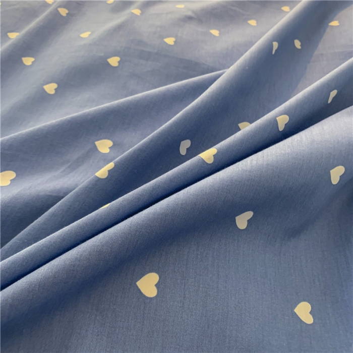 91家纺网 家纺一手货源 找家纺 感遇家纺 2021新款春夏新品全棉单被套 小情调-蓝
