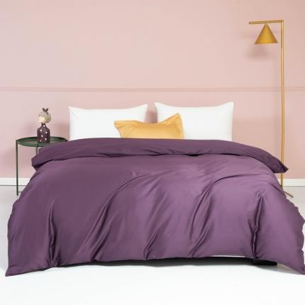 久典家居 2020新款60S长绒棉被套 魅惑紫