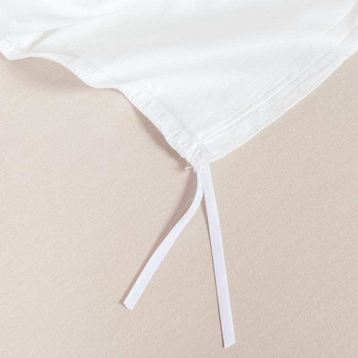 91家纺网 家纺一手货源 找家纺 久典家居 2020新款60S长绒棉被套 珍珠白