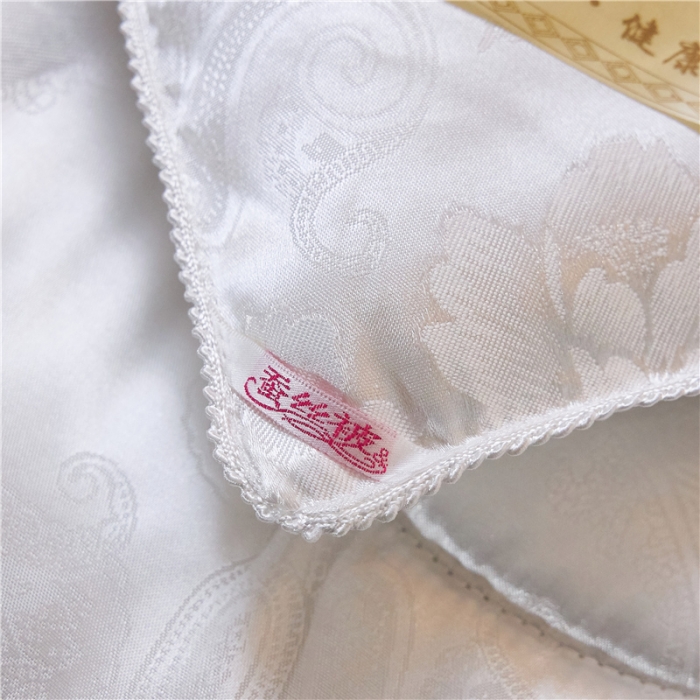 91家纺网 家纺一手货源 找家纺 鑫发 2020新款牡丹花被夏凉被春秋冬被子礼品被芯 白色