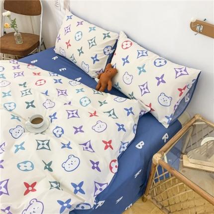 91家纺网 家纺一手货源 找家纺 （总）感遇 2021年春夏新品全棉纯棉单被套