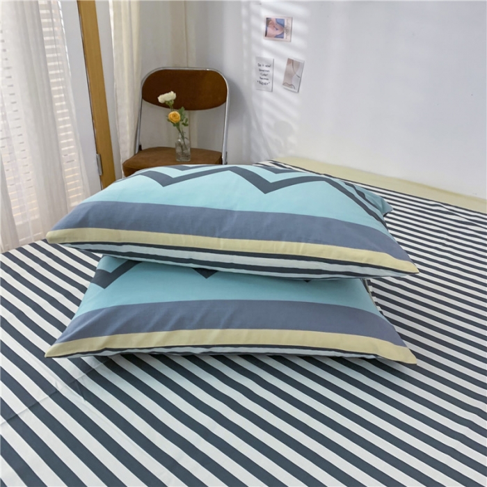 91家纺网 家纺一手货源 找家纺 感遇 2021年春夏新品全棉单枕套 波浪纹