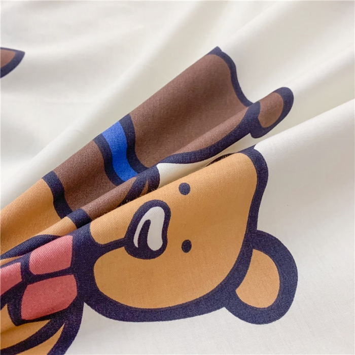 91家纺网 家纺一手货源 找家纺 感遇 2021年春夏新品全棉单枕套 伙伴熊