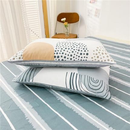 感遇 2021年春夏新品全棉单枕套 童年