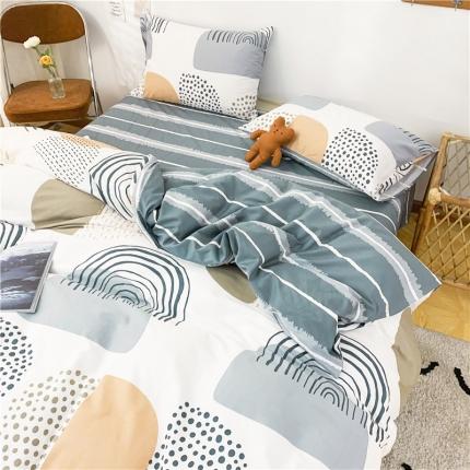 91家纺网 家纺一手货源 找家纺 感遇 2021年春夏新品全棉纯棉单被套 童年