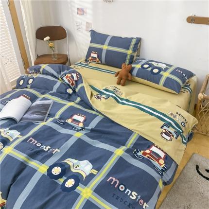 91家纺网 家纺一手货源 找家纺 感遇 2021年春夏新品全棉纯棉单被套 越野大赛