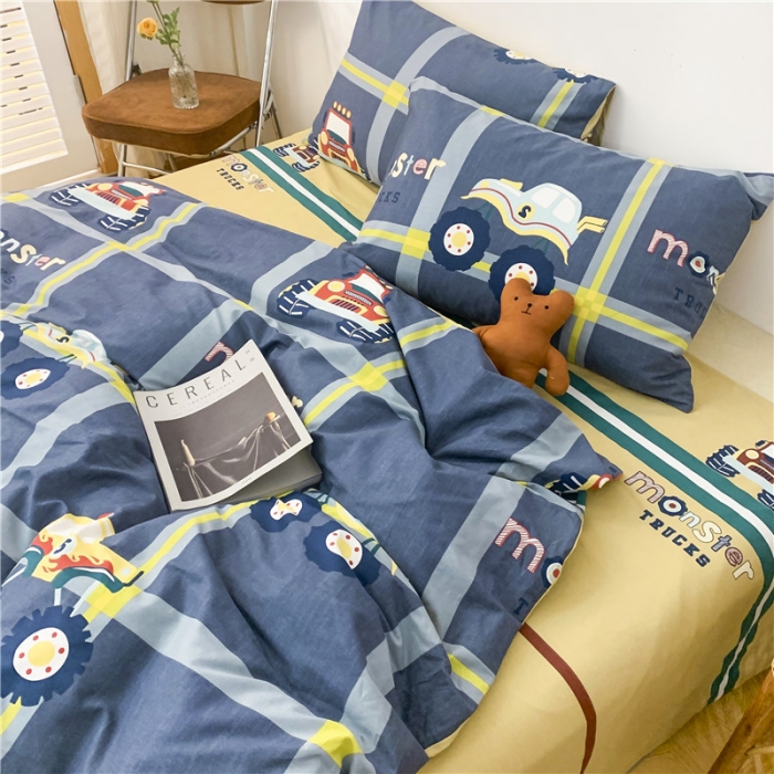 91家纺网 家纺一手货源 找家纺 感遇 2021年春夏新品全棉纯棉单被套 越野大赛