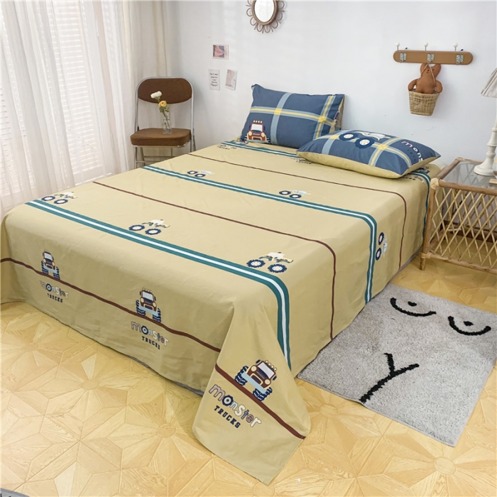 91家纺网 家纺一手货源 找家纺 感遇 2021年春夏新品全棉单床单 越野大赛