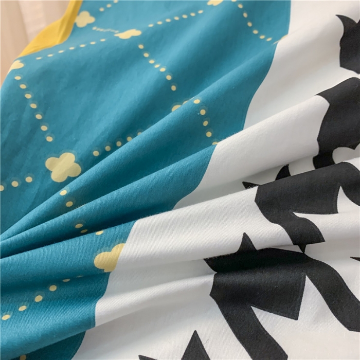 91家纺网 家纺一手货源 找家纺 感遇家纺 2021新款春夏新品全棉单枕套 律动